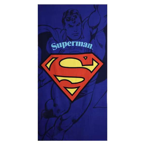 Disney Superman Toalla de Microfibra 90 x 180 cm para Niños desde 3 años Disney Superman Toalla de Microfibra 90 x 180 cm para Niños desde 3 años