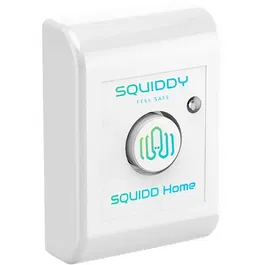 SQUIDD Alarma Conectada para Hogar 2da Generación - No Necesita WiFi ni Red Celular - Sirena 105 dB - Control desde Smartphone - Referencia AUC1716022261337