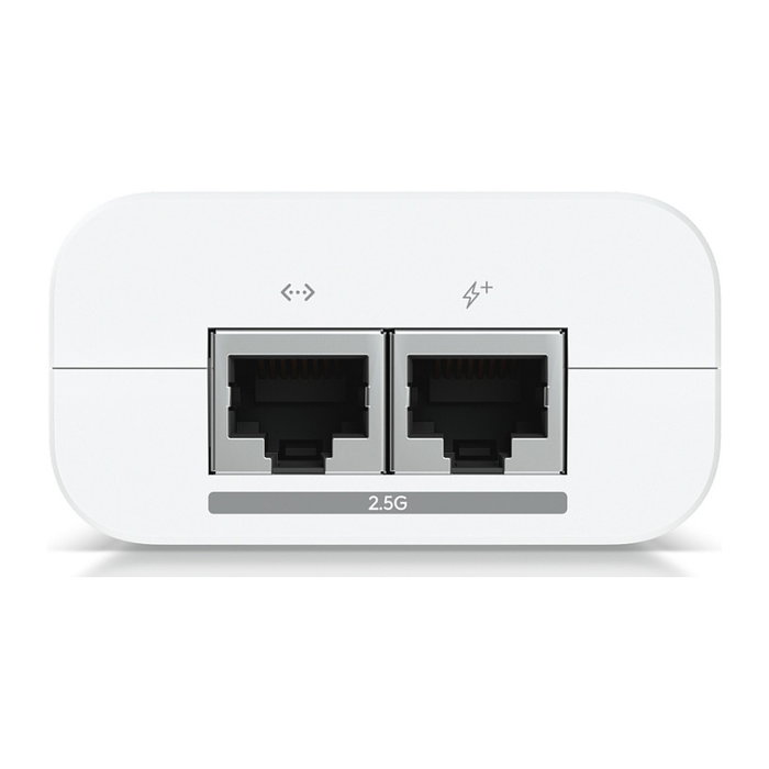 Ubiquiti Networks UACC-POE+-2.5G Adaptador Inyector PoE+ 48VDC 30W para Ethernet 2.5GbE, 10/100/1000/2500 Mbit/s, Blanco, Protecciones de Sobrecarga Ubiquiti Networks UACC-POE+-2.5G Adaptador Inyector PoE+ 48VDC 30W para Ethernet 2.5GbE, 10/100/1000/2500 Mbit/s, Blanco, Protecciones de Sobrecarga