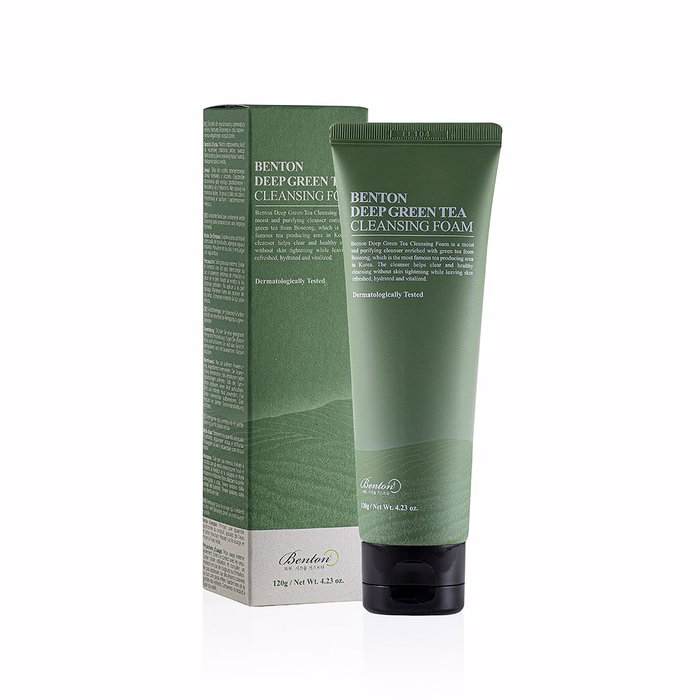 Benton Deep Green Tea Cleansing Foam 120 g