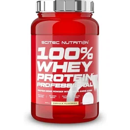 Scitec Nutrition 100% Whey Protein Professional 920 g Vainilla - Proteína de Suero Concentrada y Aislada - Suplemento Deportivo
