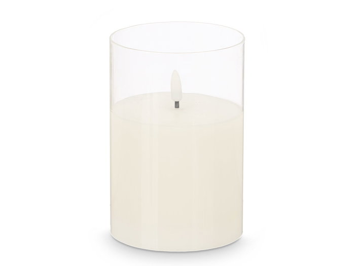 Giftdecor Vela Led Vaso Cristal 15x9.8x9.8 cm (Ancho x Alto x Largo) Blanco Transparente Cera Pila AA No Incluida (Set de 15) Giftdecor Vela Led Vaso Cristal 15x9.8x9.8 cm (Ancho x Alto x Largo) Blanco Transparente Cera Pila AA No Incluida (Set de 15)