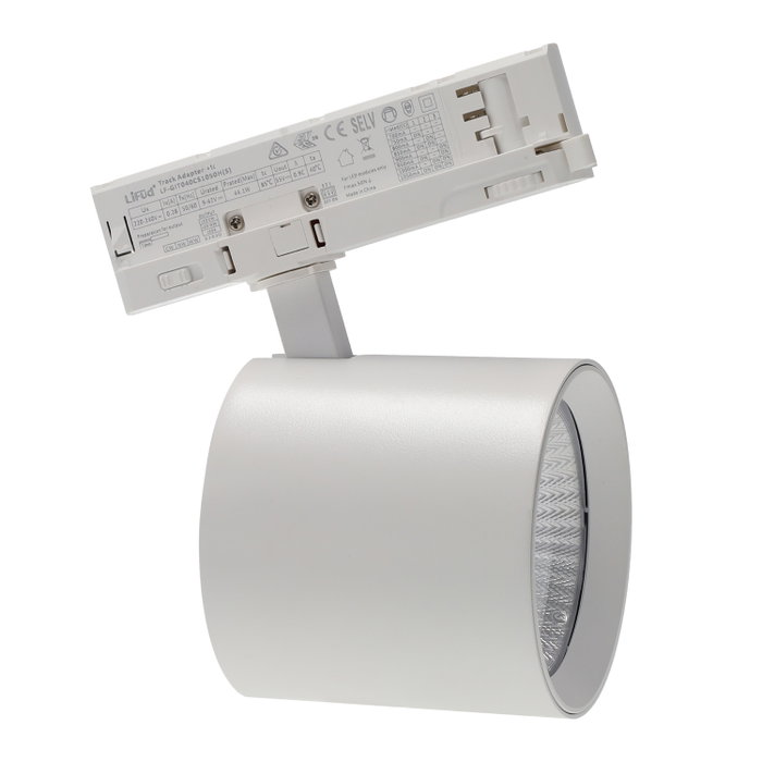 JW-TR40W-CCT Foco de Carril LED 40W CCT Tonalidad Ajustable Lifud Trifásico