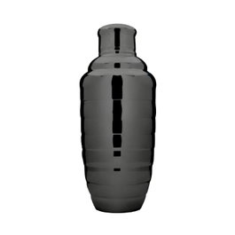 Lumian Coctelera Bomber de Acero Inoxidable Negra 50 cl | Orfebrería