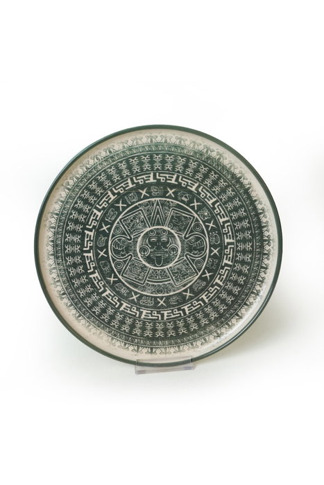 Hermia X0001531300000000000000000 Juego de Platos de Servicio de Cerámica, Crema, 28 cm (6 Piezas)
