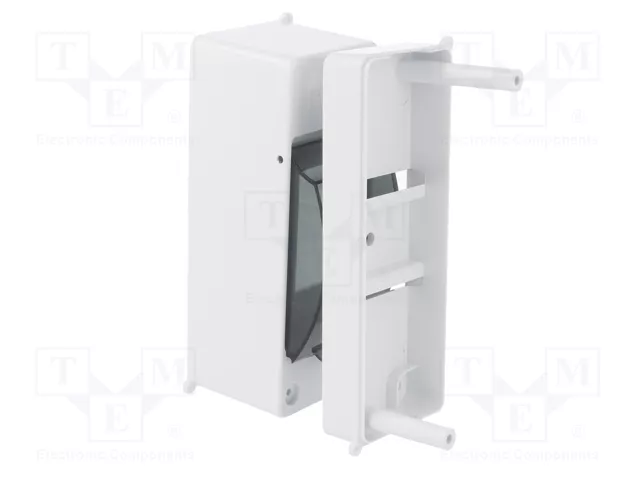 ELEKTRO-PLAST NASIELSK Carcasa MINI para aparatos modulares, 2 módulos, blanca