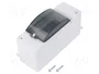 ELEKTRO-PLAST NASIELSK Carcasa MINI para aparatos modulares, 2 módulos, blanca