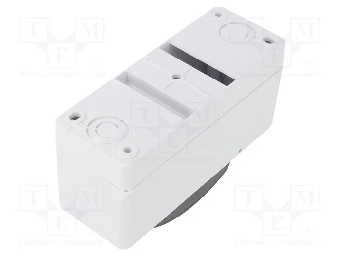 ELEKTRO-PLAST NASIELSK Carcasa MINI para aparatos modulares, 2 módulos, blanca