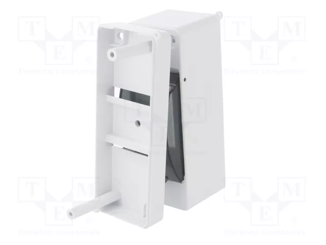 ELEKTRO-PLAST NASIELSK Carcasa MINI para aparatos modulares, 2 módulos, blanca