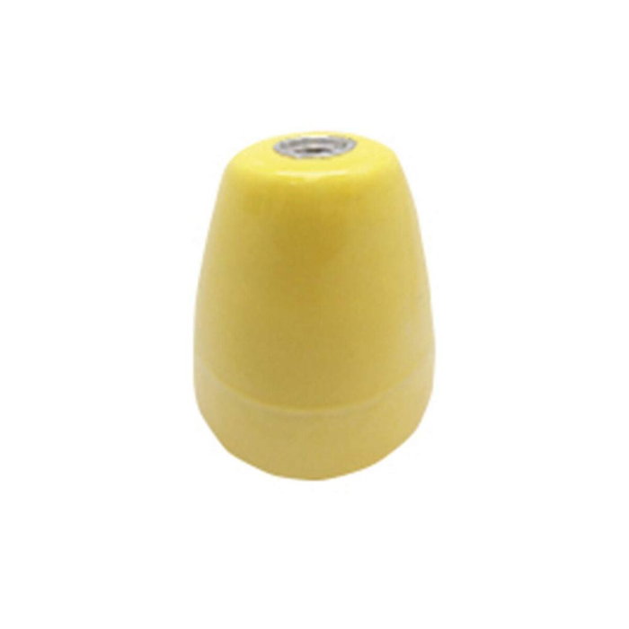 F-Line Portalámparas cerámico vintage amarillo E27