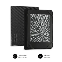 Subblim Clever Ebook Case Funda para E-reader 6 pulgadas Negro