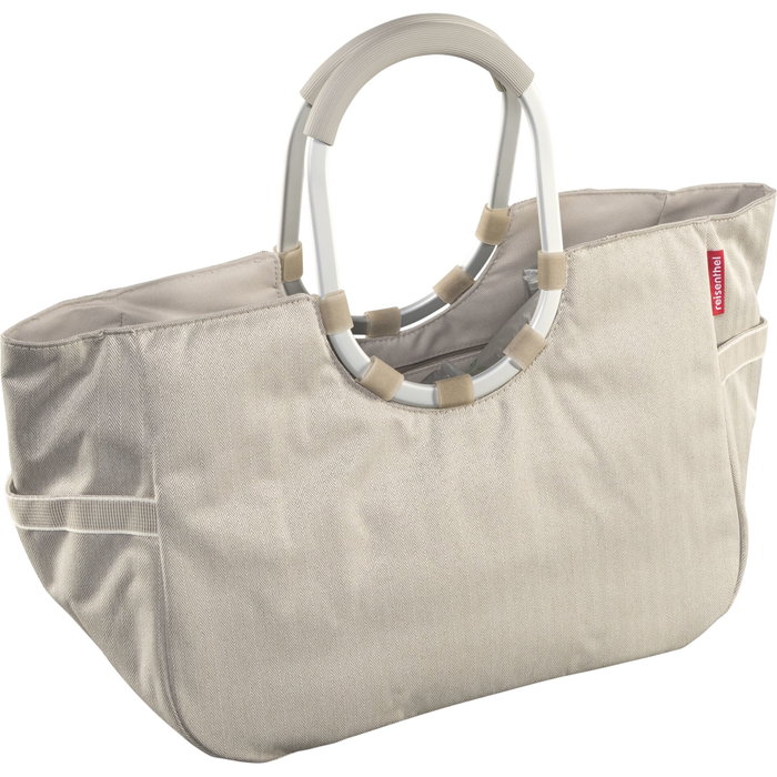 Reisenthel Loopshopper L Herringbone Sand