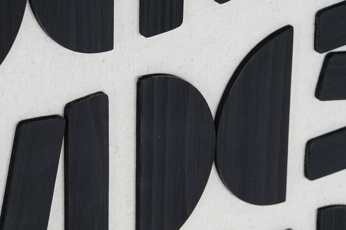 DKD Home Decor Cuadro Moderno Marron Negro 3.8 x 93 x 63 cm (2 Unidades)