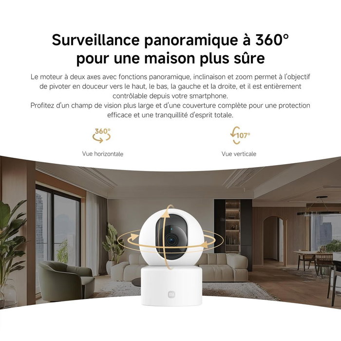 Videocámara de Vigilancia Xiaomi BHR08NBGL 6 Piezas