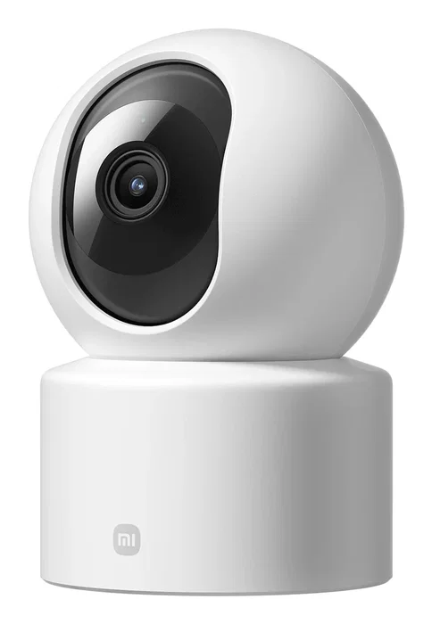 Xiaomi Smart Camera C201 - Cámara de Seguridad IP Interior Esférica 2K 1080p, PTZ, WiFi, Visión Nocturna IR, Compatible con Alexa y Google Assistant, Blanco