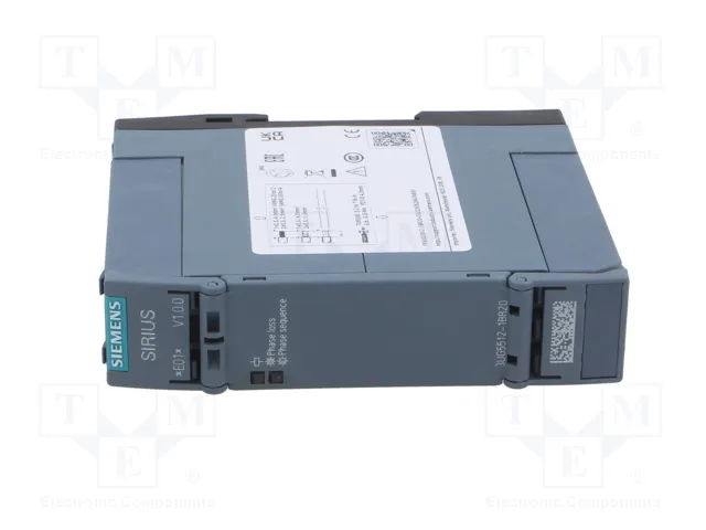 SIEMENS 3UG5512-1BR20 Relé de monitorización de tensión DPDT SIEMENS 3UG5512-1BR20 Relé de monitorización de tensión DPDT