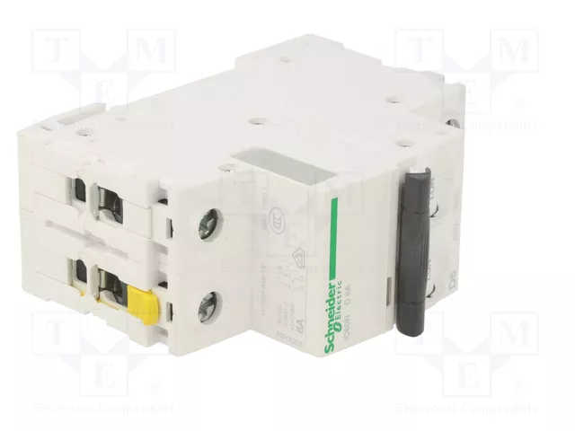 SCHNEIDER ELECTRIC ACTI9 iC60N Interruptor magnetotérmico 2 polos 6A Caract D