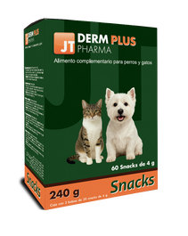 Jt pharma JT Derm Pharma Plus Snack 60x4g