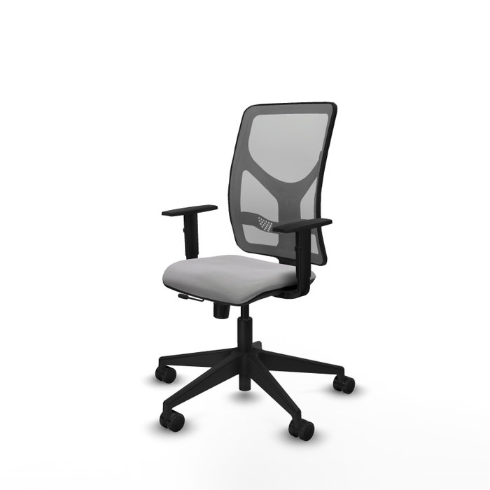 PIQUERAS Y CRESPO Silla de oficina Motilla Gris con mecanismo Sincro/Traslack PIQUERAS Y CRESPO Silla de oficina Motilla Gris con mecanismo Sincro/Traslack