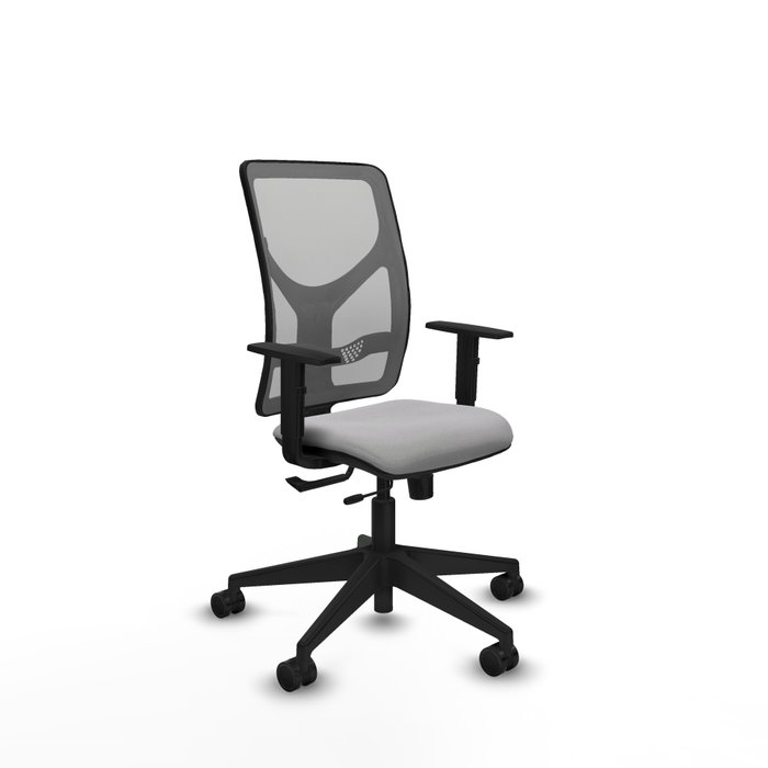 PIQUERAS Y CRESPO Silla de oficina Motilla Gris con mecanismo Sincro/Traslack PIQUERAS Y CRESPO Silla de oficina Motilla Gris con mecanismo Sincro/Traslack