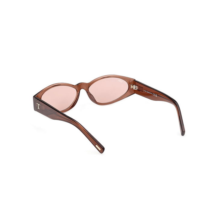 Tod'S Gafas de Sol TO0362-H 48E Mujer Marrón Plástico Ovaladas 140 mm Tod'S Gafas de Sol TO0362-H 48E Mujer Marrón Plástico Ovaladas 140 mm