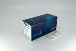 Atramat Nylon 2-0 Aguja Triangular Recta 60 mm Hilo 75 cm Negro 12 Unidades