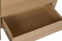 DKD Home Decor Chifonier Moderno Gris Claro Natural 4 Cajones 40 x 100 x 76 cm