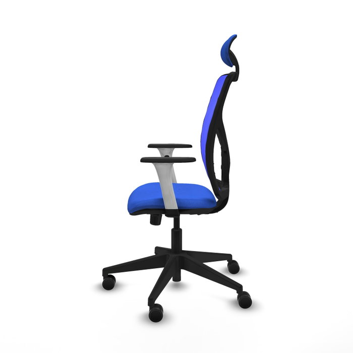 PIQUERAS Y CRESPO Silla de oficina Motilla Azul con Mecanismo Sincro PIQUERAS Y CRESPO Silla de oficina Motilla Azul con Mecanismo Sincro