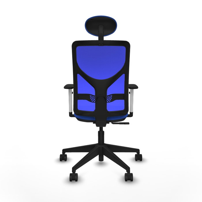 PIQUERAS Y CRESPO Silla de oficina Motilla Azul con Mecanismo Sincro PIQUERAS Y CRESPO Silla de oficina Motilla Azul con Mecanismo Sincro