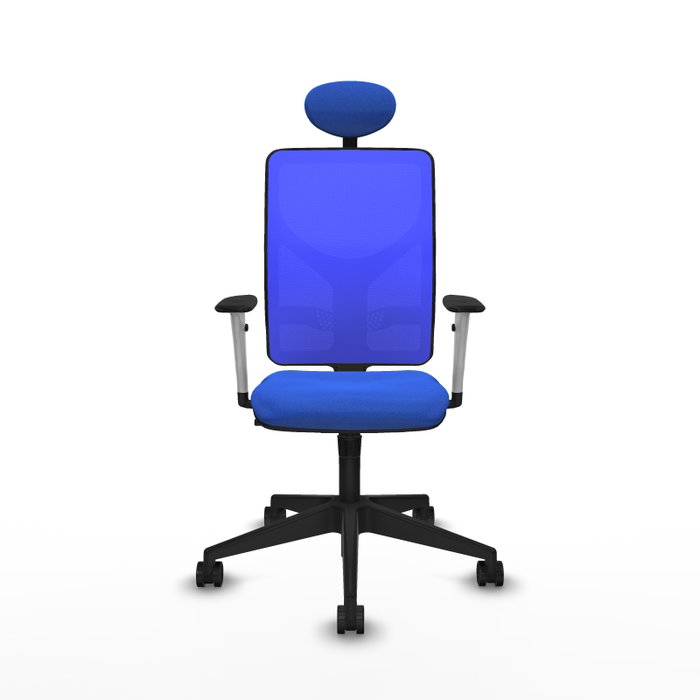 PIQUERAS Y CRESPO Silla de oficina Motilla Azul con Mecanismo Sincro PIQUERAS Y CRESPO Silla de oficina Motilla Azul con Mecanismo Sincro
