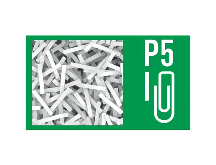 LEITZ Protect 6M Microcorte P5 Blanco y Gris