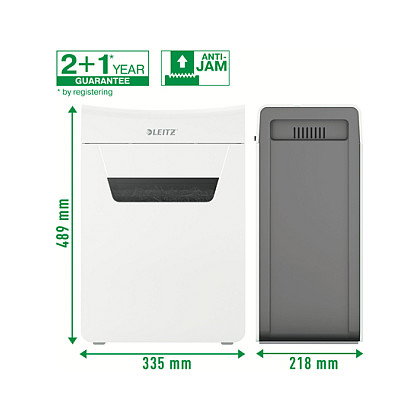 LEITZ Protect 6M Microcorte P5 Blanco y Gris