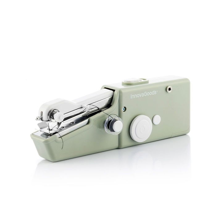 Innovagoods V0103018 Máquina de Coser de Mano Portátil Compacta y Ligera para Todo Tipo de Telas