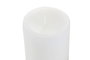 DKD Home Decor Vela de Cera de Parafina Blanca 6,5x6,5x14 cm