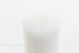 DKD Home Decor Vela de Cera de Parafina Blanca 6,5x6,5x14 cm