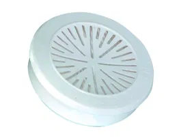 Faru Filtro para Máscara Bayoneta P3 ABS y Papel Fibra de Vidrio Caja de 4 Unidades