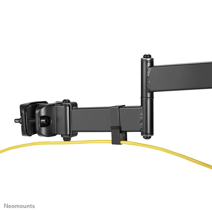 Neomounts FL40-450BL12 Soporte de Poste para TV de 23 a 42 Pulgadas, Movimiento Completo con Inclinación y Giro 180°, VESA 75x75-200x200, Hasta 25 kg, Negro