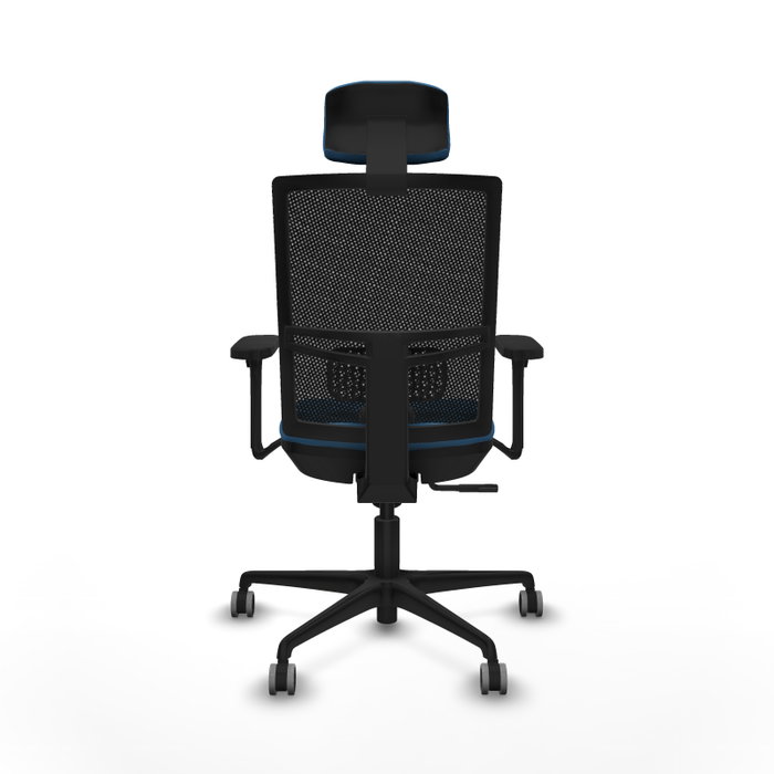 PIQUERAS Y CRESPO Silla de oficina Yunquera Azul claro/Negro PIQUERAS Y CRESPO Silla de oficina Yunquera Azul claro/Negro