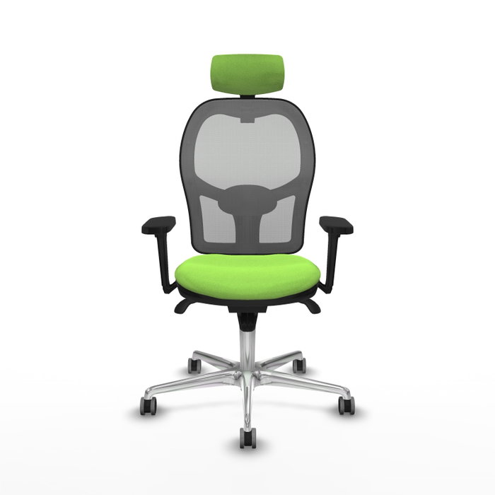 PIQUERAS Y CRESPO Silla de oficina Jorquera, Tela Pistacho y Malla Gris PIQUERAS Y CRESPO Silla de oficina Jorquera, Tela Pistacho y Malla Gris