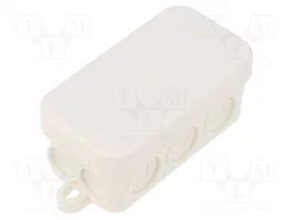 OBO BETTERMANN Caja de conexiones A 6 HF RW blanca