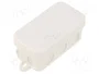 OBO BETTERMANN Caja de conexiones A 6 HF RW blanca