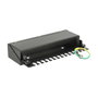 DeLOCK Patchpanel Keystone Desktop 12 Port Schwarz 43339