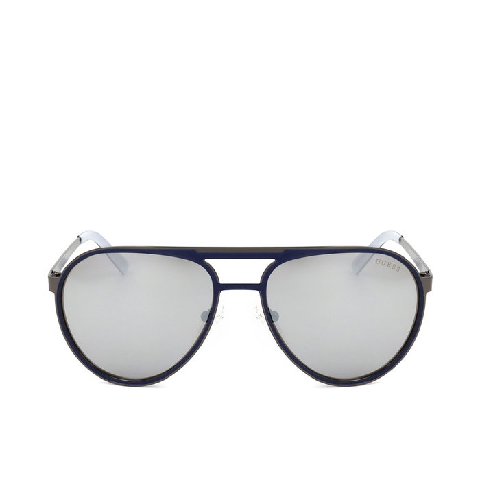 Guess Gafas GF5064 Gafas de Sol Hombre Aviador Metal 58-58-17-145 mm Guess Gafas GF5064 Gafas de Sol Hombre Aviador Metal 58-58-17-145 mm