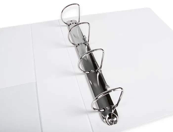 Liderpapel Carpeta Canguro 4 Anillas Mixtas 55mm A4 Plástico Color Blanco Liderpapel Carpeta Canguro 4 Anillas Mixtas 55mm A4 Plástico Color Blanco