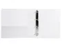 Liderpapel Carpeta Canguro 4 Anillas Mixtas 55mm A4 Plástico Color Blanco