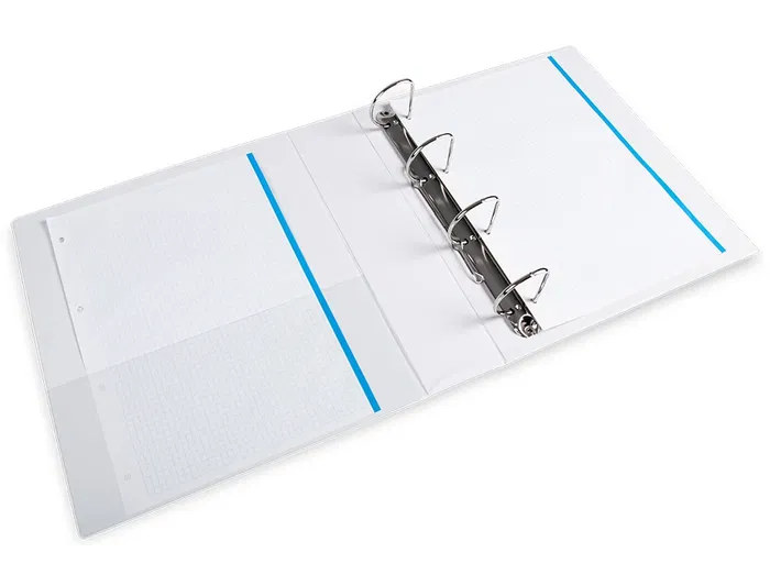 Liderpapel Carpeta Canguro 4 Anillas Mixtas 55mm A4 Plástico Color Blanco Liderpapel Carpeta Canguro 4 Anillas Mixtas 55mm A4 Plástico Color Blanco