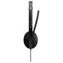 EPOS Adapt 160 USB - Auriculares diadema alámbricos para oficina, supraaural, negro, con micrófono boom y cancelación de ruido, compatibilidad Cisco, Zoom, Google Meet