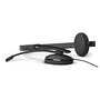 EPOS Adapt 160 USB - Auriculares diadema alámbricos para oficina, supraaural, negro, con micrófono boom y cancelación de ruido, compatibilidad Cisco, Zoom, Google Meet