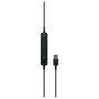 EPOS Adapt 160 USB - Auriculares diadema alámbricos para oficina, supraaural, negro, con micrófono boom y cancelación de ruido, compatibilidad Cisco, Zoom, Google Meet