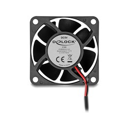 DeLOCK 67289 Ventilador axial 5 V DC 60 x 60 x 25 mm Negro